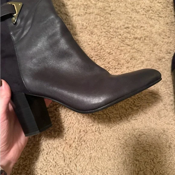 Isola Black Knee-High Boots size 10 - Picture 3 of 5